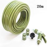 3-Layer 1/2"Garden Hose Set Water Pipe,Farm,Yard outdoor 12mm x 20m