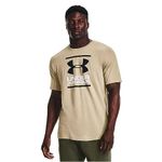 Under Armour Mens UA GL Foundation T-Shirt City Khaki S