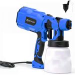 Paint Sprayer Wagner Airless Handheld 550W Electric Spray Gun Home Indoor Fence,for Outdoor Home Fence Wall Painting Tool with 800ml Paint Cups