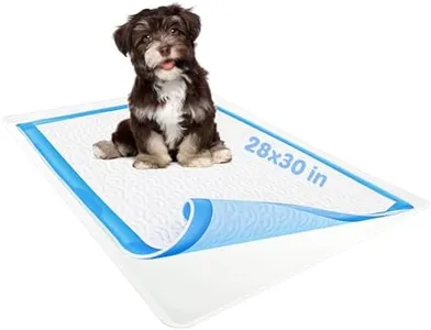 Skywin Dog Pad Holder Tray for 28 x 30 Inches Training Pads (White) - Easy to Clean and Store Perfect for Dog Potty Tray – Silicon Wee Wee Pad Holder, No Spill Pee Pad Holder for Dogs