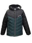 LURE JUNIOR Boys Winter Wear Hooded Puffer Jacket For Kids Forest Green 6-8 Years