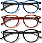 3 Pack Reading Glasses Spring Hinge