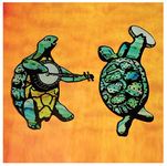 Inlay Stickers for Guitars, Bass & Ukuleles - Grateful Dead Dancing Turtles, B-315GD-TR