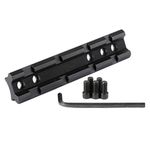 Dophee Rail Adapter Converter Hunting Adjustable 20mm Weaver Picatinny Mount Scope Base