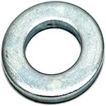 Merriway BH03678 (25 Pcs) Flat Steel Washer, M8 (5/16 inch) Bright Zinc Plated - Pack of 25 Pieces