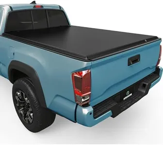 AUTOSAVER88 Soft Tri-fold Truck Bed Tonneau Cover Compatible with 2016-2023 Toyota Tacoma (Excl. Trail Edition) 6ft Bed
