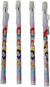 4 x Disney, Frozen Star wars Pop Up Pencils Boxed Pretty images on Each Pencil (Princess)