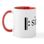 CafePress Repeated Sing Mug 11 oz (325 ml) Ceramic Coffee Mug