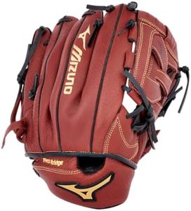 Mizuno Prospect Parashock Series Baseball Glove 11" | 11 inch Youth Mitt | Youth Fielder's Glove | Right Handed Thrower | Mahogany