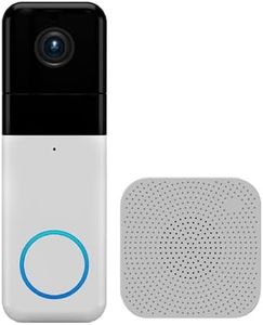 Wyze Wireless Video Doorbell Pro (Chime Included) with Easy-to-Use Design, 1440 HD Video, 1:1 Head-to-Toe View (1:1 Aspect Ratio), 2-Way Audio, Night Vision