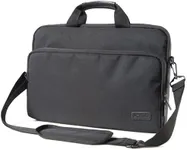 JSAUX FilpGo Extended Screen Laptop Bag, Premium Durable Travel Business Laptop Case for Notebook Tablet Monitor, Black