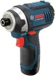 BOSCH PS41-2A 12V Max 1/4-Inch Hex Impact Driver Kit with (2) 2.5Ah Batteries