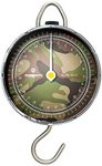 Saber - DPM Dial Scales - Up to 60lb - Camo Scales - Fluorescent Pointer - Easy To Read - Perfect For Weighing Carp And Normal Fish