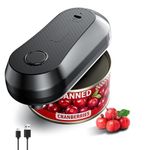 Electric Tin Opener, Electric Can Opener Rechargeable, Can Openers 360° One Button Automatically Open Any Size Cans, Safe, Reliable and Easy, Kitchen Best Choice