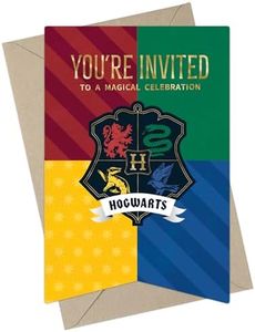 ConQuest Harry Potter House Banners Fill-in-the-Blank Magical Invitations