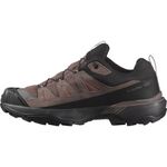 SALOMON X Ultra 360 Leather Gore-Tex Waterproof Women's Hiking Shoes, Stability, Grip, Waterproof and All-Weather Protection, Cognac, 5