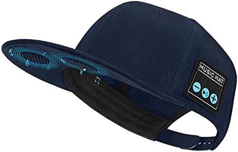 EDYELL Hat with Bluetooth Speaker Adjustable Bluetooth Hat Wireless Smart Speakerphone Cap for Outdoor Sport Baseball Cap is The Birthday Gifts for Men/Women/Boys/Girls