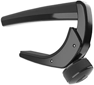 D'Addario Guitar Capo – Pro Plus Capo - Ideal for Acoustic, Electric, Classical, & 12-String Guitars - Black