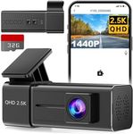 Dash Cam Front WiFi 2.5K 1440P Car 