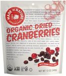 Made in Nature | Organic Dried Cranberries | Sweetened with Apple Juice | Non-GMO, Unsulfured | 12 Ounce Bag