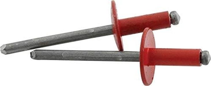 Allstar Performance ALL18162 Red 3/16" Large Head Rivet, (Pack of 250)