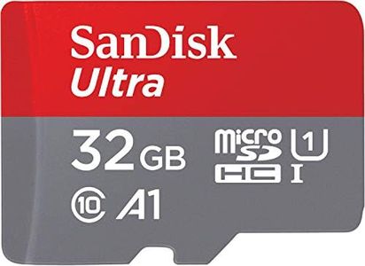 SanDisk 32GB (Pack of 2) Ultra microSDHC UHS-I Memory Card (2x32GB) with Adapter - SDSQUA4-032G-GN6MT [New Version]