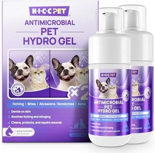 HICC PET Dog Wound Care Hydro Gel, Heals Wounds, Hot Spot Treatment for Dogs, Soothes Inflammation, Prevents Infection, Treats Bites, Scratches & Skin Ulcers, Cat Wound Care Solution, 2 Packs