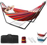 Hammock with Stand, Double Cotton H