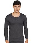 Longies Men's Regular Thermal Inner Wear (LGMTHFSTSG002_Antra L)