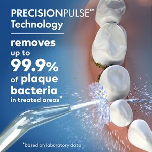 Waterpik Cordless Water Flosser – Portable Oral Irrigator, Blue