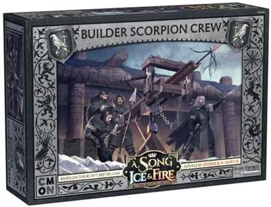 A Song of Ice and Fire -Builder Scorpion Crew - Strategy Game for Teens and Adults - Ages 14+ - 2+ Players - Average Playtime 45-60 Minutes - Made by Cmon
