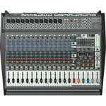 Behringer EUROPWER PMP6000 1600-Watt 20-Channel Powered Mixer with Dual Multi-FX Processor and FBQ Feedback Detection System