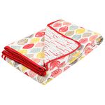 Cloth Fusion Cotton Reversible Dohar Single Bed Size All Season Blanket (Fallen Leaves, Pack of 1)