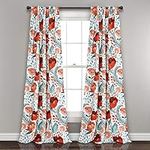 Lush Decor Poppy Garden Curtains Ro