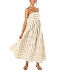 chouyatou Women's Striped Back Smoc