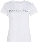 Calvin Klein Jeans CORE INSTIT LG TEE Bright White