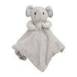 Mansuri Babies 3D Elephant Cuddly Comforter Blanket Soft Newborn Baby Shower BC36 (Grey)