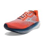 Brooks Men s Hyperion Max Neutral Running Shoe, Cherry Tomato/Arctic Ice/Titan, 10 UK