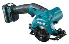 Makita HS301DWAE 12V Max Li-Ion CXT 85mm Circular Saw Complete with 2 x 2.0 Ah Li-Ion Batteries and Charger Supplied in A Carry Case
