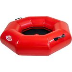 AIRE Bubbabomb Inflatable River Tube-Red