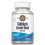 KAL - Oyster Shell Calcium, 600 mg, 100 tablets