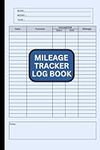 Mileage Tracker Log Book: Vehicle M