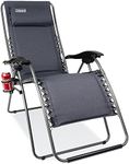 Coleman Chair Flat Fold Layback Lounger Heather