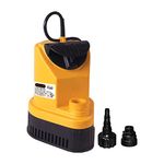 Mondi MONDIPUMP 1585X Gold Series Water Cooled Utility and Sump Pump with 1/2 Horsepower Motor and 2 Hose Fittings for Household and Commercial Use,