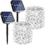 Joomer Solar String Lights Outdoor,