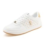 U.S. Polo Assn. RYNA Women Off White Sneakers -(UK3)(US4)(1FD23462A01)