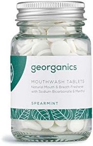 Georganics Spearmint Mouthwash Tablets 180 Tablets