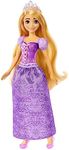 Mattel Disney Princess Rapunzel Doll, Tangled Rapunzel in Signature Clothing, Collectible Fashion Doll, Poseable Doll with Blonde Hair, Tiara Crown, Doll Accessories, Toys for Ages 3 and Up, HLW03