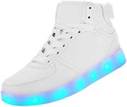 DIYJTS Kids LED Light Up Shoes, Fas