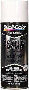 Dupli-Color EPAE110 Premium Acrylic Enamel Spray Paint - Gloss White - 12 oz. Aerosol Can